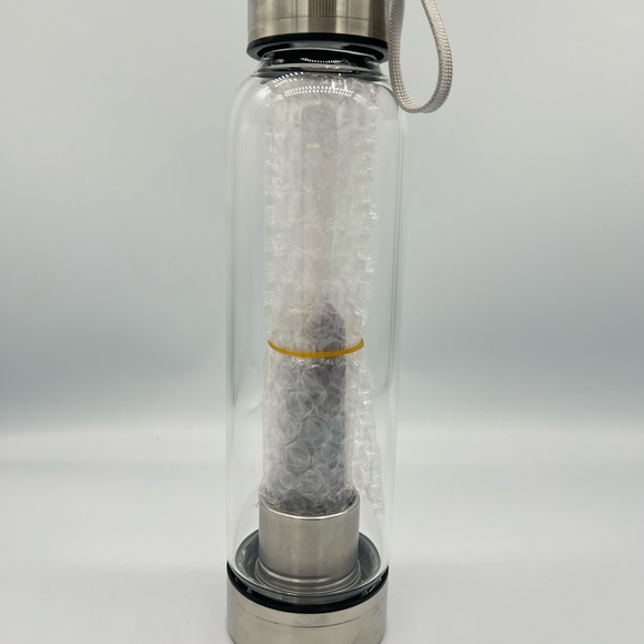 🔮HP🔮Natural Amethyst Crystal Water Bottle New - Picture 5 of 6